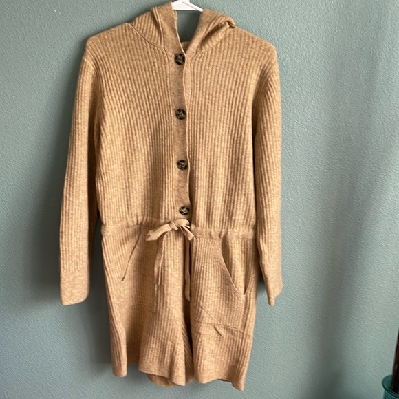 Zara Hooded Knit Romper - Picture 7 of 13